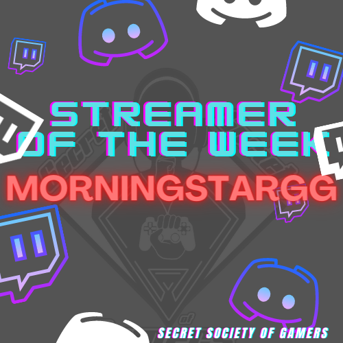 SSGDiscord's tweet photo. Heyyyyy YOU!

Have you heard that MorningStarGG is our new Streamer of The Week? Give it up one time for the man with the spicy shots!

Check him out live on Twitch https://t.co/2uUJyqXqvo

#twitch #discord #SmallStreamerCommunity #gamers https://t.co/vHvqKyZ45x