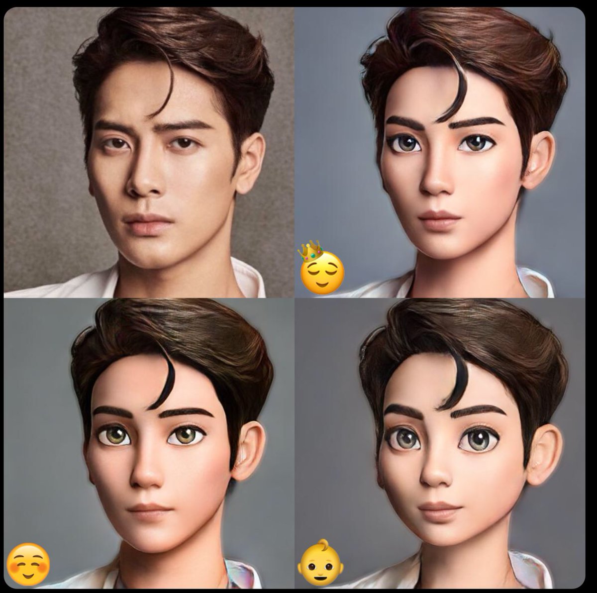 Jinnthusiastic's tweet photo. If anyone wants to see what the Team leaders of @YK_SDC_Official #StreetDanceofChina3  #这就是街舞  look like Disneyfied #ViolaApp  a thread:
@JacksonWang852  #王嘉爾 #jacksonwang #GOT7 https://t.co/FLcMhFxH1R
