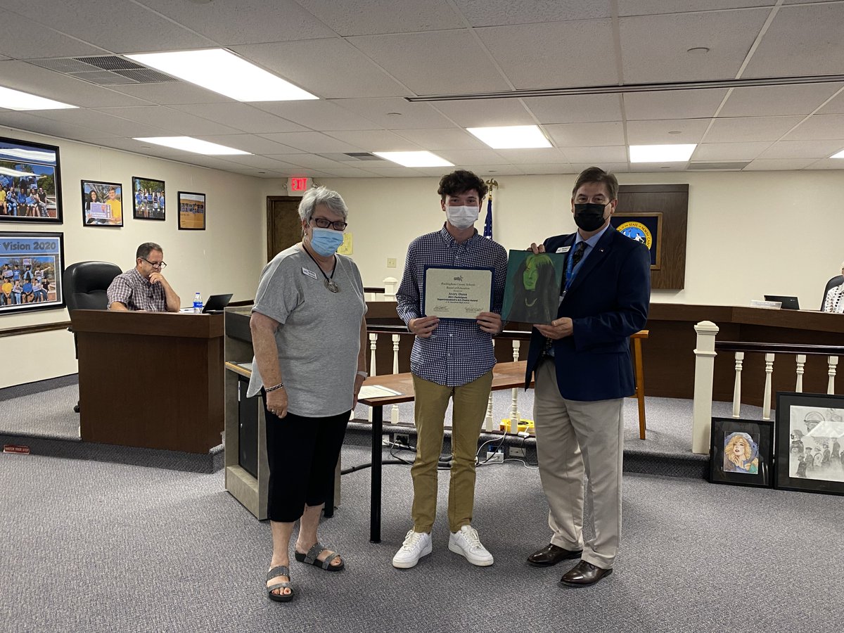 RCS_NC's tweet photo. Congratulations to Avery Dunn, 10th grade student at Morehead High – Portrait of Musical Artist, Billie Eillish @RyanDMoody1 @cwperkin @Chevy20000 https://t.co/VeTPbtEYte