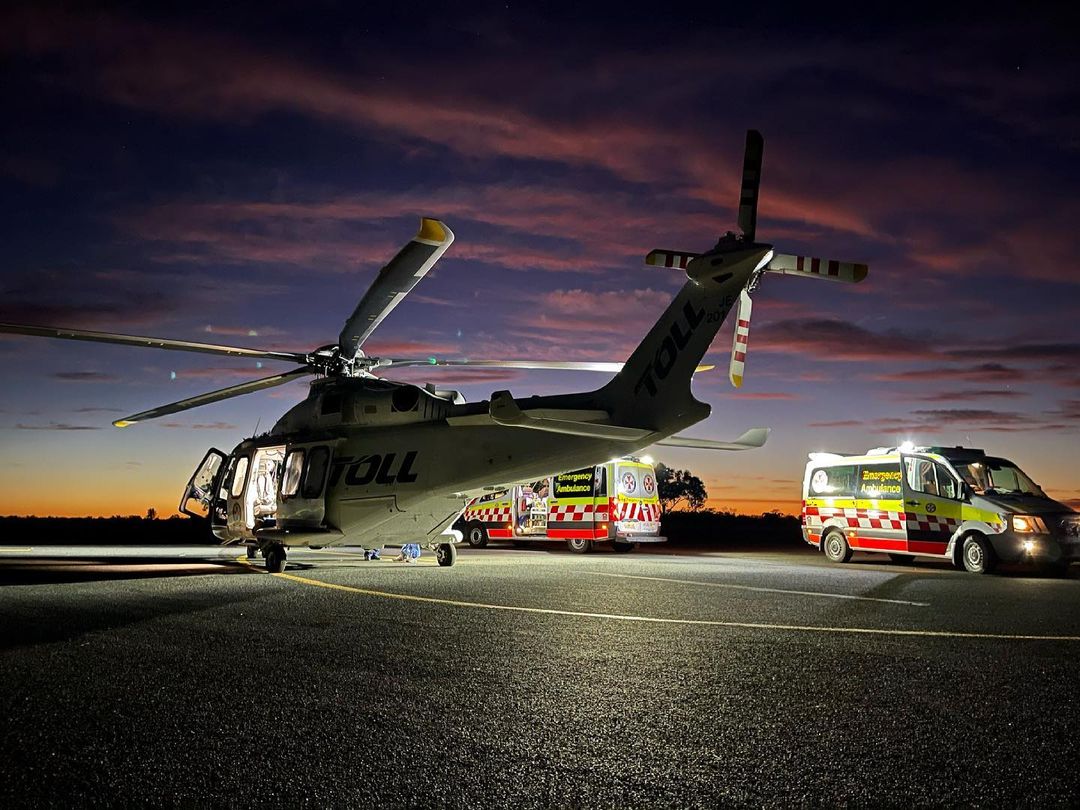 Andrew captured this stunning photo of an aeromedical transfer in the early hours of the morning. We love to see your photography. Please send your photos through to our page or tag us!