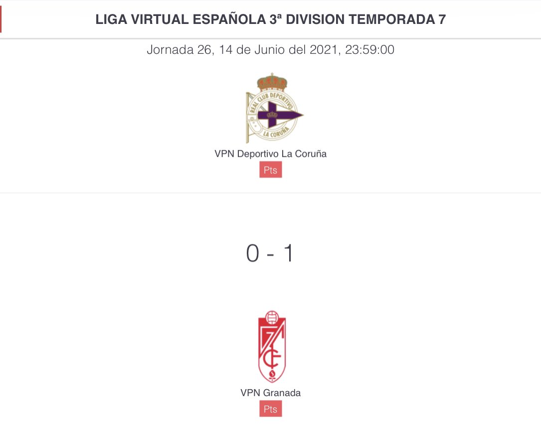 VPN Granada CF tweet media