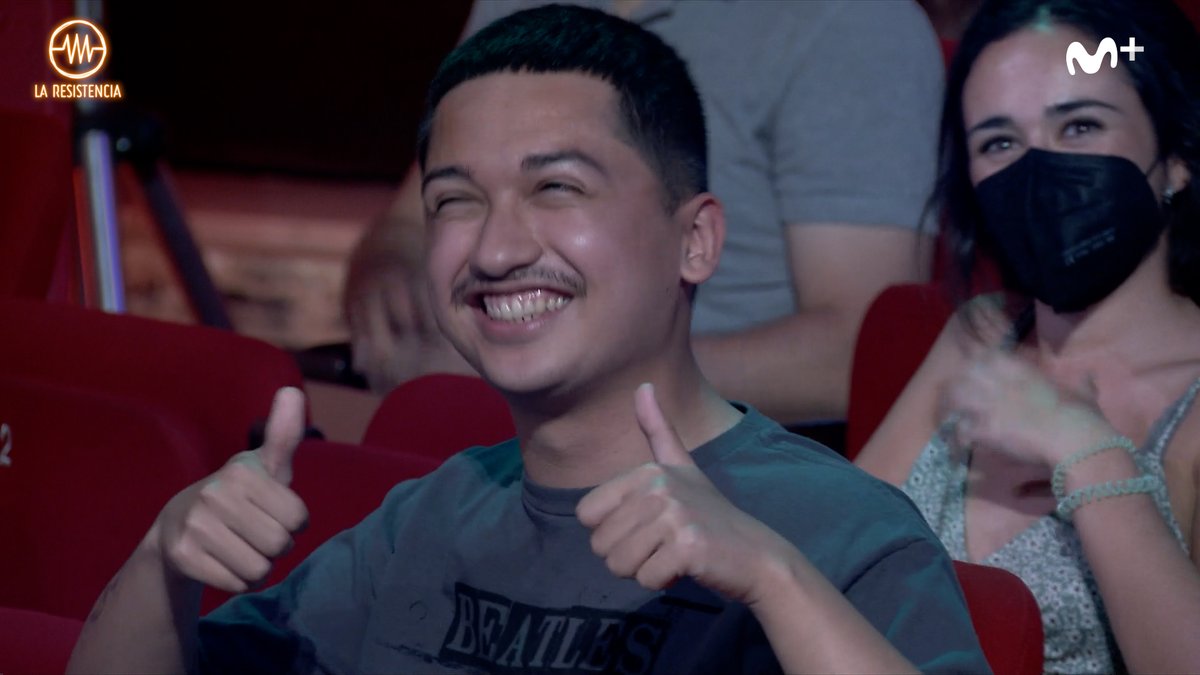 LaResistencia's tweet photo. Sabes que las cosas están ya un poco mejor cuando ves la sonrisa de KEVIN. #LaResistencia https://t.co/XZcKqfPGtZ