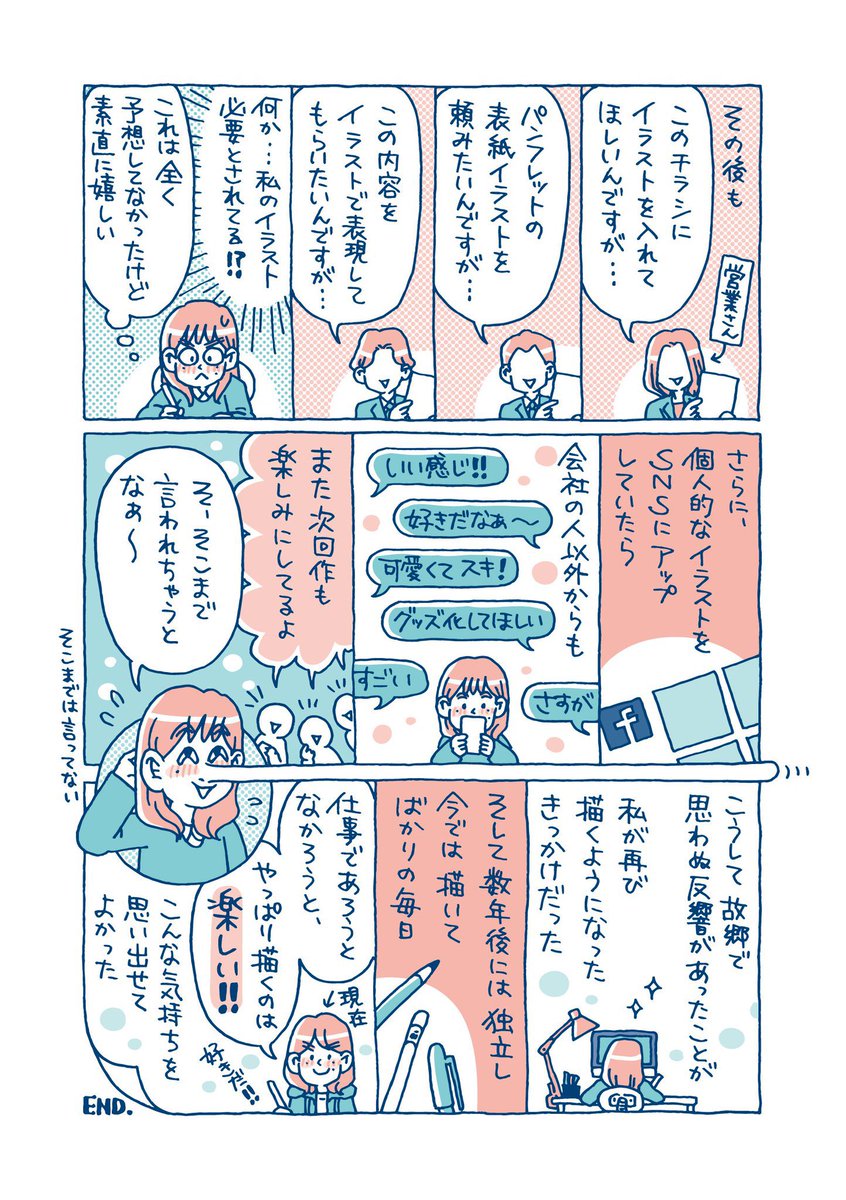 私が母のマネしてイラストを描くようになったことが分かる話はこちら。 