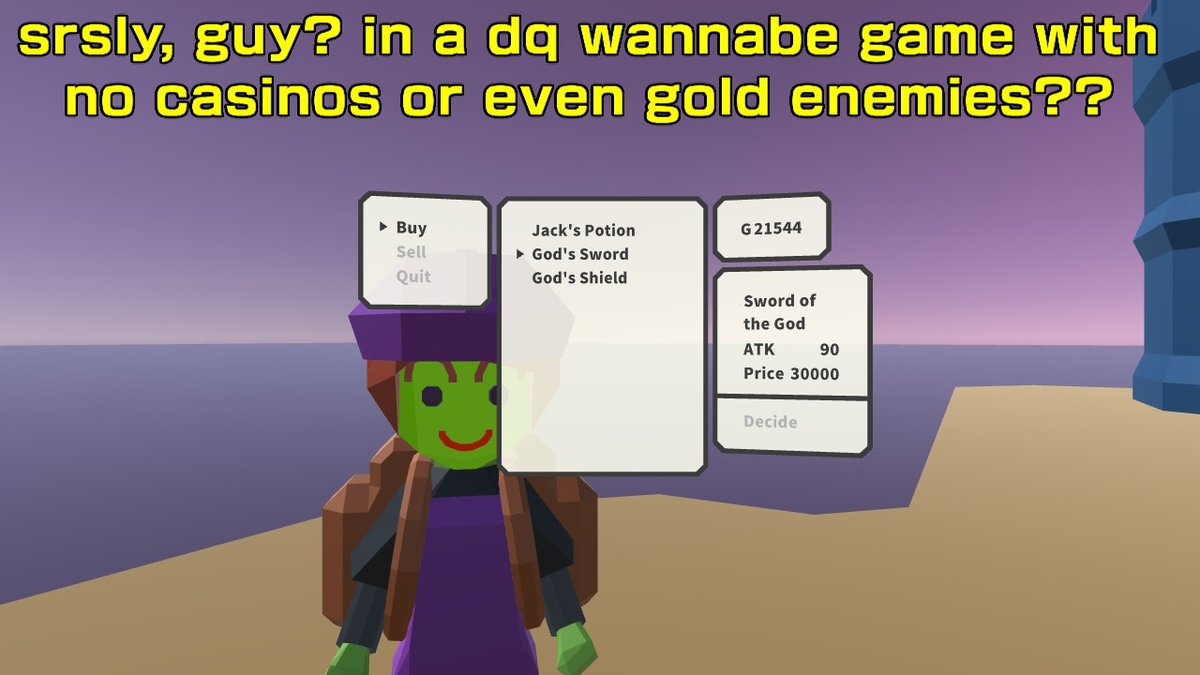 pointedTime's tweet image. #KNIGHT_OF_PANHANDLING
#KNIGHT_OF_QUEEN #VR #RPG #NintendoSwitch