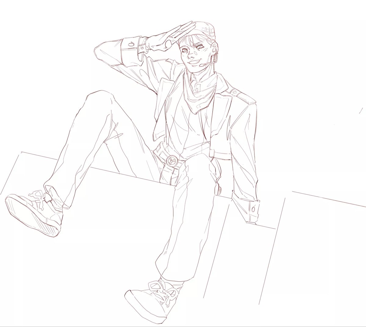 KiffenArt's tweet photo. Guess who just watched Starlight Express and decided to adopt a muwderous choo choo train as his comfort character ¯\_༼ •́ ͜ʖ •̀ ༽_/¯ #StarlightExpress #AndrewLloydWebber #StEx #wip #WorkinProgress #redcaboose #C.B #sketch #starlightexpressbochum https://t.co/bmmg4k3zCr