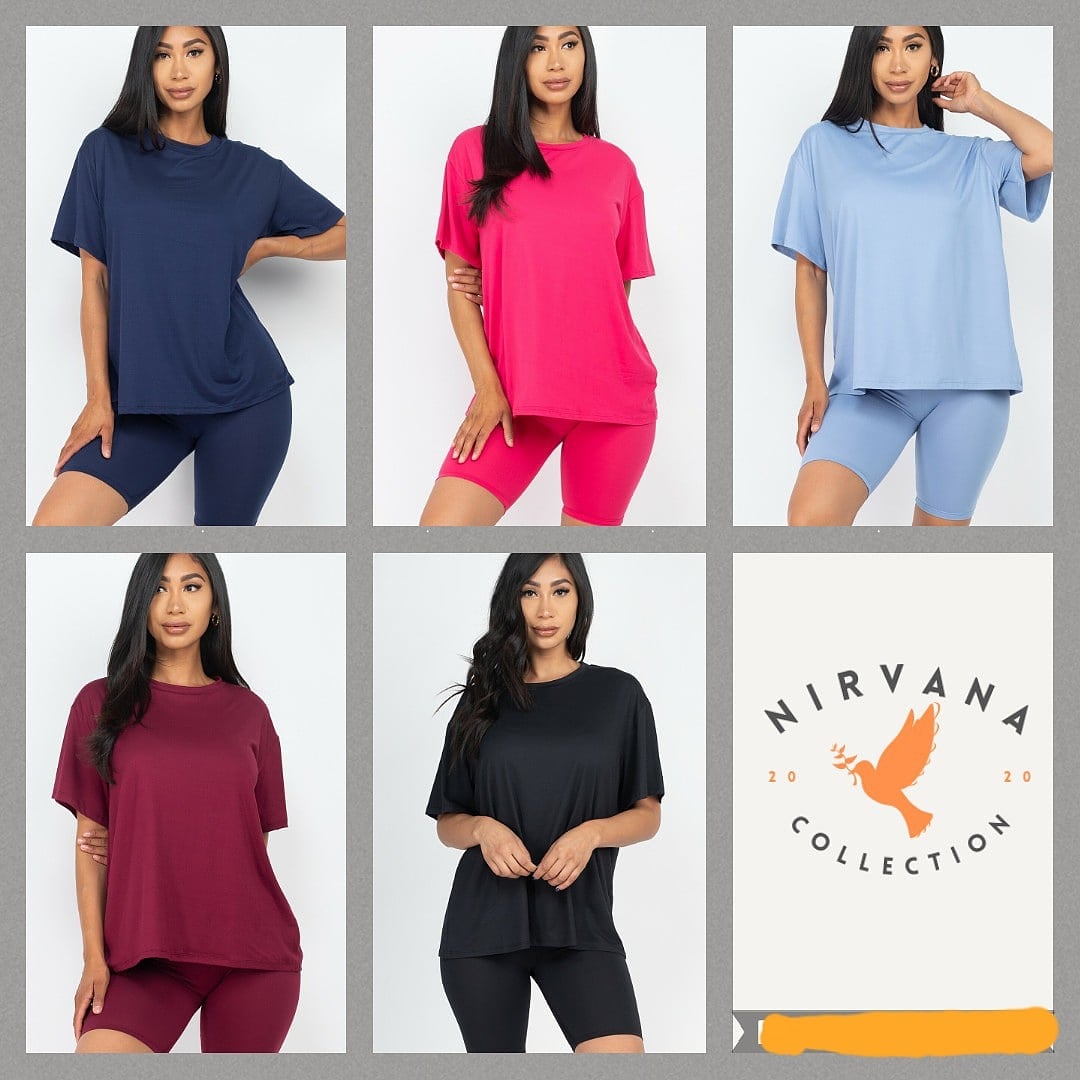 Are you travelling this summer? If so, our Loose Fit Top and Biker Short Set are super comfy and perfect for traveling.  Click the link to grab your set
nirvanacollection.com/loose-fit-top-…
#travelling #comfytravel