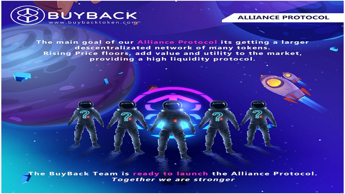 Buyback is ready to launch the Alliance Protocol 🚀🚀🚀