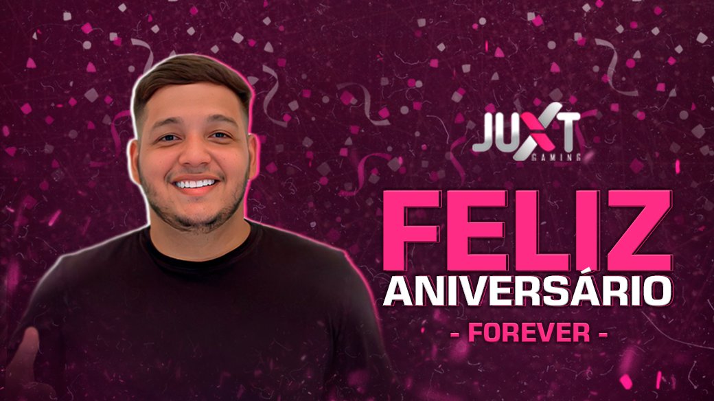 juxtgg's tweet photo. Hoje é dia de comemorar a vida do melhor sniper de Verdansk! 🤩🎉
Desejamos o que há de mais incrível na vida para você, @f0reverfps! 🔥
Comente aqui a sua mensagem de carinho para o @f0reverfps 👇🏼
#JuxtGG #JuxtGaming https://t.co/OxmJsCg98U