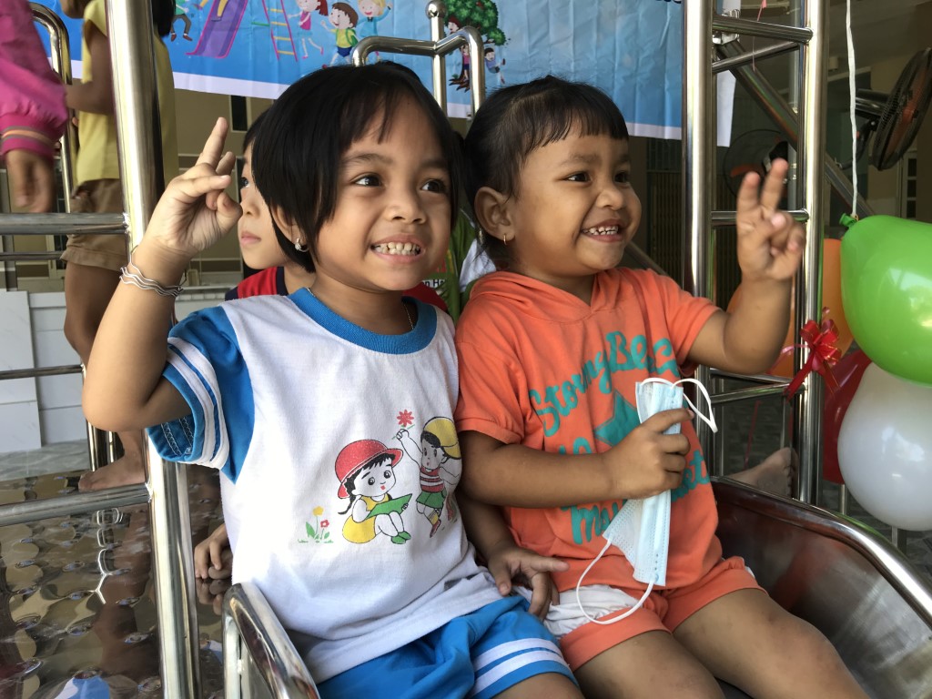 We built a new playground slide at the Hy Vong Home for Disabled Children! https://t.co/YDu0T7fjOz #charity #disabled #children #playgroundequipment #smiles https://t.co/4kJlMjik5S