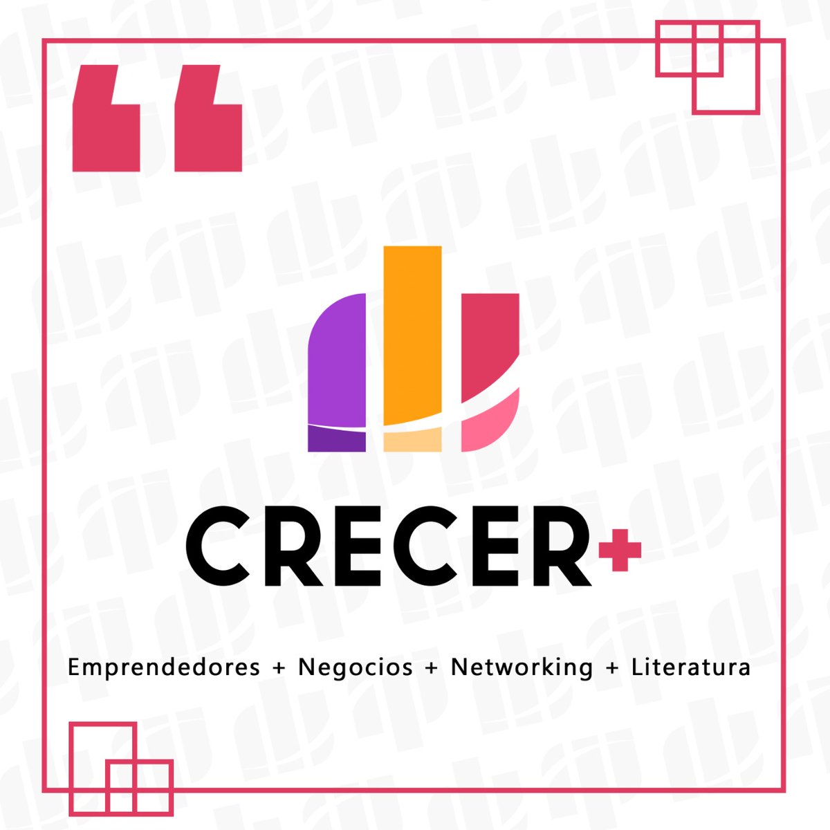 AnaLauraLibros's tweet photo. Crecer+, es un evento presencial en el que podrás adquirir conocimientos y acercarte a empresas de reclutamiento ¡sin ningún costo para ti! 

Lo único que tienes que hacer es regístrate en: https://t.co/MtUdUDFwKV

¡Prepárate para Crecer+! #crecermas https://t.co/pzwulLmMs2