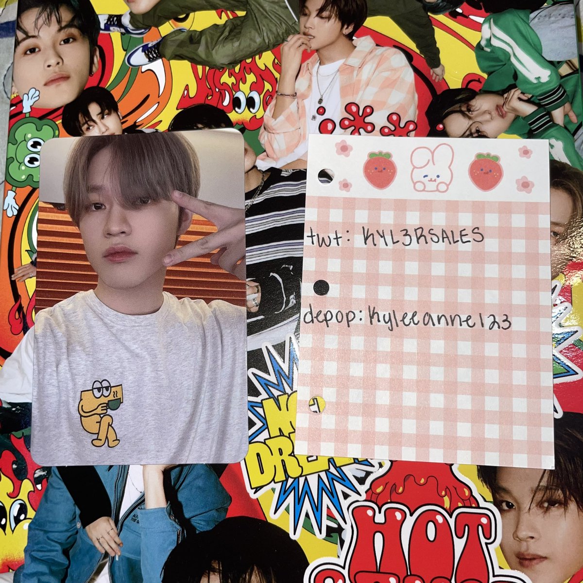 ihrt4ro's tweet photo. [WTT]

Hot Sauce

Have: Chenle Cafe vers. 

Want: Jisung Cafe vers.

WW: yes! (u.s is preferred) 

dm or reply if interested 

#wttjisung #wttrenjun #hotsauce #wttnct #nctdream https://t.co/MlGoaS3VVI