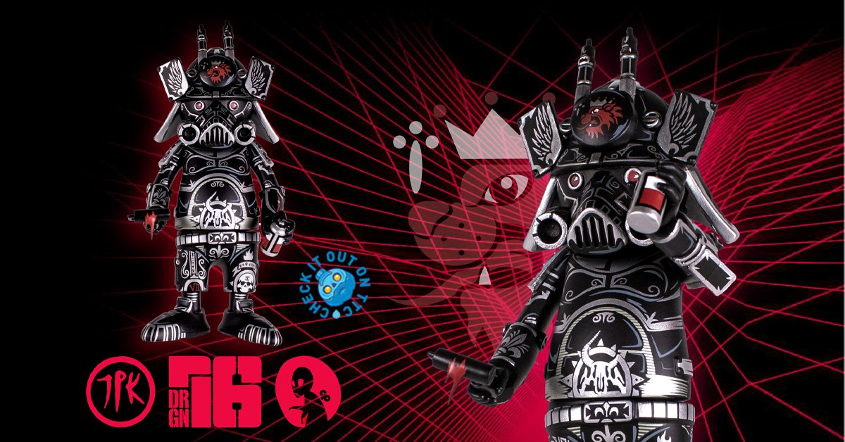 Did you catch our FB Live stream earlier with <a href="/jonpaulkaiser/">Jon-Paul Kaiser</a>? The new King's Will DR76 Ouroboros is dropping this week with <a href="/MartianToys/">Martian Toys</a> at #complexland !

thetoychronicle.com/news/the-kings…