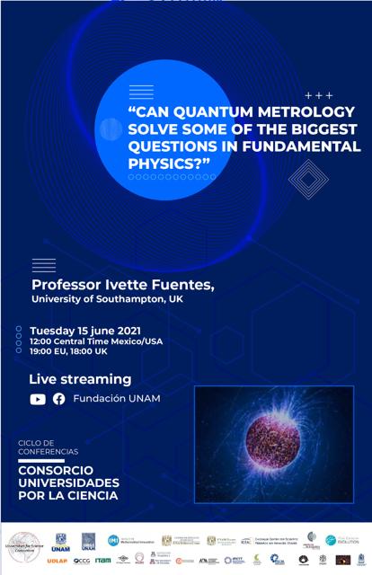 Milner Centre for Evolution (@milnercentre) on Twitter photo Quantum metrology: solving questions in fundamental physics
15th June 6pm
Public lecture in the series Maths and Physics for Everyone <a href="/IMIBath/">IMI</a> <a href="/IIMAS_UNAM/">IIMAS</a> @UniofBathAlumni <a href="/UniofBathSci/">Science at Bath</a> <a href="/UNAM_UK/">UNAM UK</a> <a href="/unicampoficial/">unicampoficial</a> Quantum metrology: solving questions in fundamental physics
15th June 6pm
Public lecture in the series Maths and Physics for Everyone <a href="/IMIBath/">IMI</a> <a href="/IIMAS_UNAM/">IIMAS</a> @UniofBathAlumni <a href="/UniofBathSci/">Science at Bath</a> <a href="/UNAM_UK/">UNAM UK</a> <a href="/unicampoficial/">unicampoficial</a>
