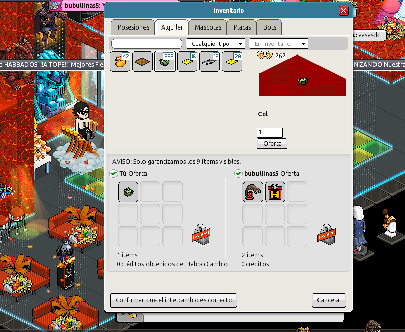 Ya recibí mi premio de <a href="/ESHabbados/">Habbados</a> 💟.