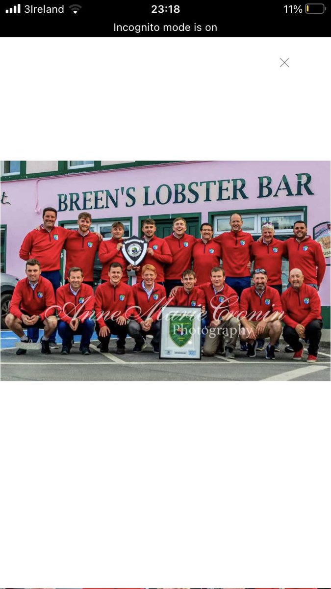 LFCMAD74's tweet image. Might be a small club but with a massive heart ❤️. #jimmybruen #allirelandchamps #homecoming #weveconqueredallofireland #berehavengc