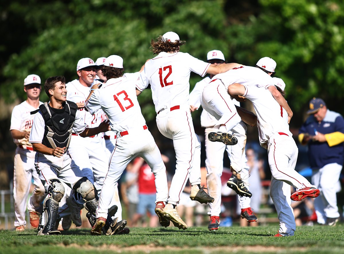 johnbowersphoto's tweet photo. a little celebrating on the diamond tonight for the Regional Champs! @DulaneyBaseball https://t.co/kgBHgCDlrM