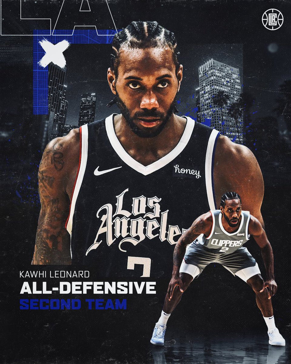 LAClippers's tweet photo. 𝟕𝐱 𝐀𝐥𝐥-𝐃𝐞𝐟𝐞𝐧𝐬𝐢𝐯𝐞 𝐓𝐞𝐚𝐦

Congrats to @kawhileonard on another honor. https://t.co/ArZWI2gDJV