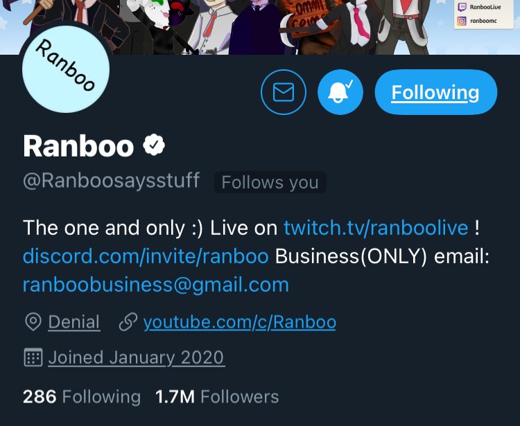 ranboo update!🎗 on X: Ranboo was also in his sub boosty chat on Discord!!   / X
