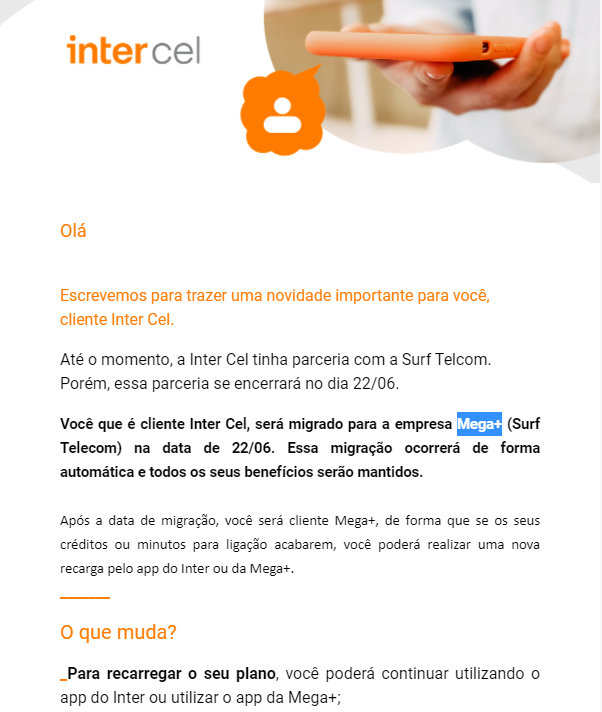 Eduhst's tweet image. Ei @Bancointer, o #InterCel vai migrar para Maga+ da @magazineluiza ou para esse Mega+ mesmo? Pois não existe nada sobre essa Mega+ na internet...