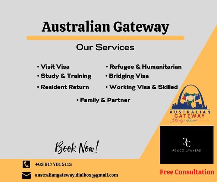 AustralianGate1's tweet image. Book now for a FREE CONSULTATION!

Call us at +63 917 701 5113