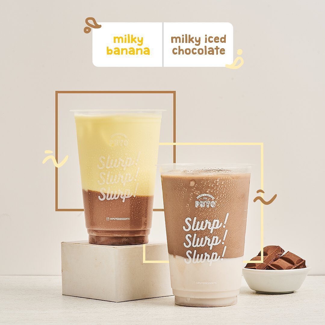 alo disuruh milih dari si duo manis ini, mana yang jadi favorit kamu? Milky Banana atau Milky Iced Chocolate? 😋

Kunjungi @puyodesserts di Living World Alam Sutera - GF

instagram.com/p/CQF_cuxBq-P/
