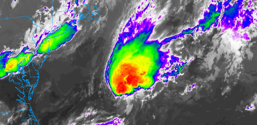 RyanNBC6's tweet photo. The formation of “Bill” in the western Atlantic marks the second named storm of the season, about two months ahead of climo.

By this date in 2020, three named systems had already developed in the Atlantic basin… and we were on the doorstep of the 4th.

#TSBill #tropics https://t.co/NRhOWcqLuj