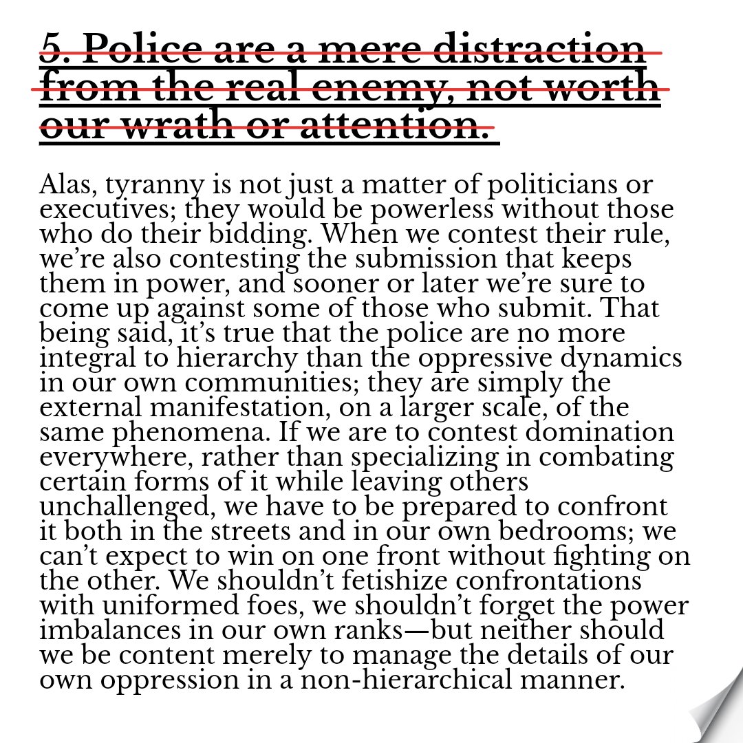 resist_zine's tweet photo. Seven Myths About The Police [2/2] https://t.co/BYO2pH7aWX
