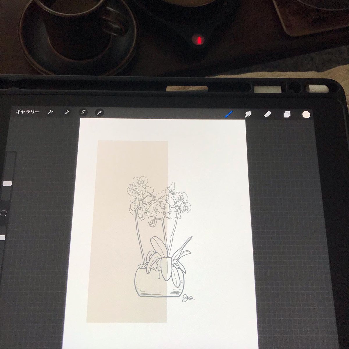 UsamaruDesign's tweet photo. おはようございます\(^-^)/背後に月のあるデザインに決定。「蘭と月」。I chose the one with the moon on the back. ‘Orchid and the Moon’.
#simpledecor #simpleinterior #ナチュラルインテリア #シンプルアート #simplehomedecor #orchidlove #蘭 #胡蝶蘭 #society6 #suzuri
#phalaenopsisorchid https://t.co/x6ekb2CNoP