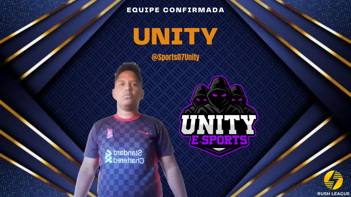 #ApresentaçãoEquipes (27/32)

➡️ Damos as boas-vindas a
<a href="/Sports07Unity/">Unity Esports</a> 🇧🇷

👑 Será que serão campeões de nossa primeira edição?
Desejamos sorte a equipe!

📷 CEO: <a href="/BugsWarren/">Bugs Warren B.S</a>
😈 #GoUnity