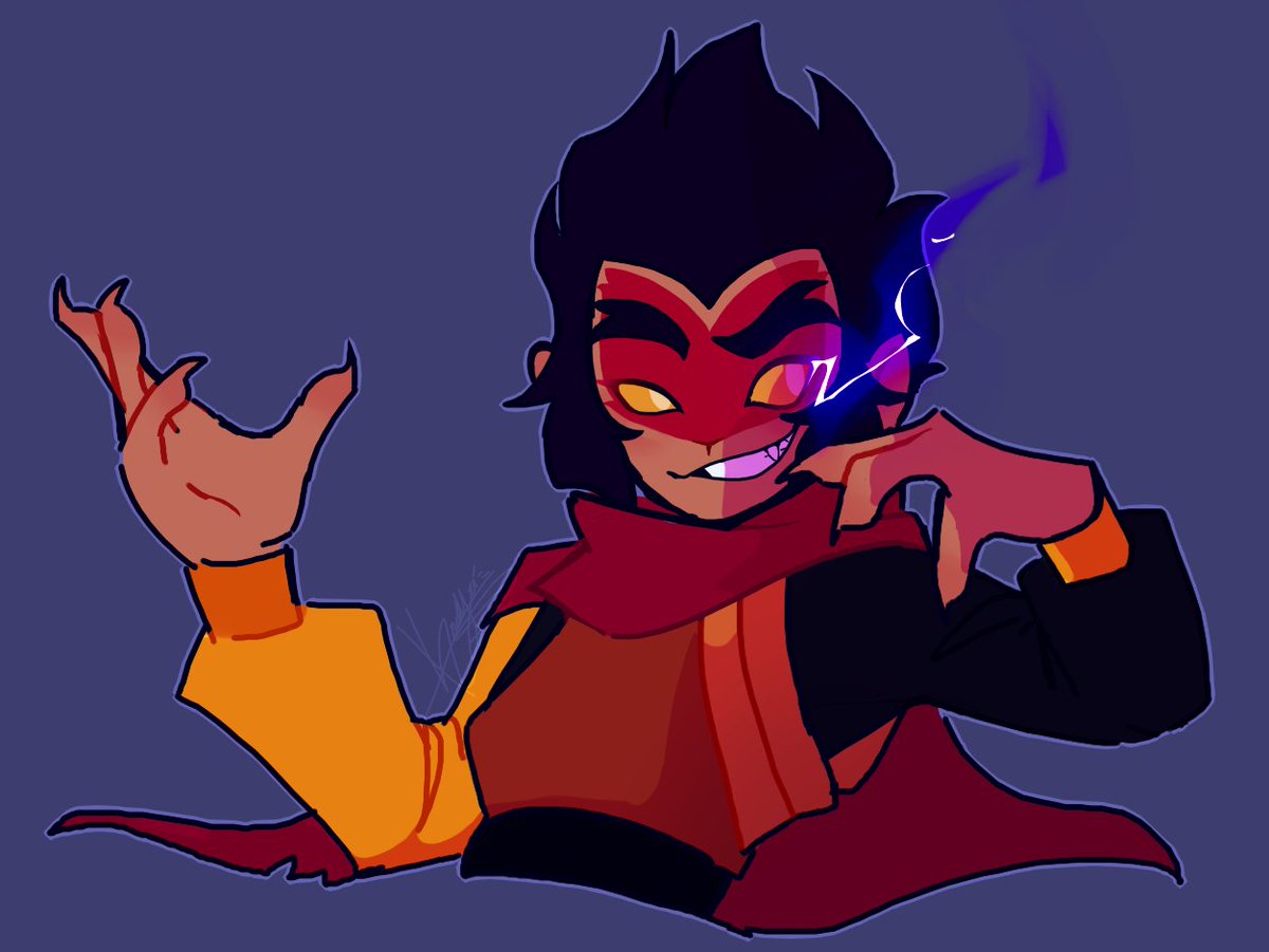 I already finished the series, so I drew Macaque because he is great.
#MonkieKid #MonkieKidFanart