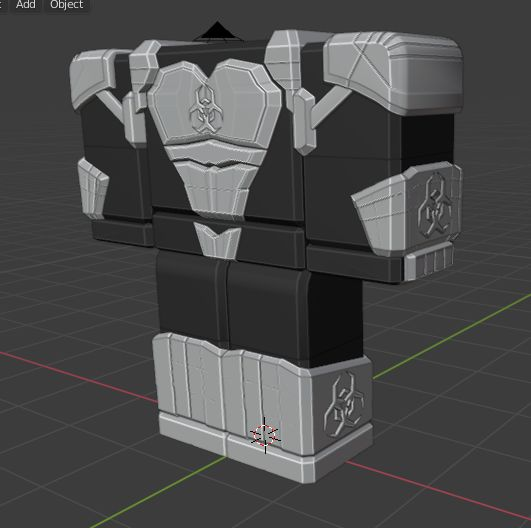 Desireful19's tweet photo. Some of the models I've made recently. One on the left is a custom design, one on the right is a red hood armor. https://t.co/8k51n3HWW0