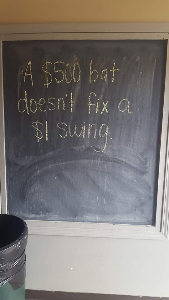 takeme2thegame's tweet photo. For those mom's in the back of the room. #batcrazy #enjoythegame #liveinthemoment #itwillbeokay #baseballmom #BaseballIsLife https://t.co/VedPamomBo