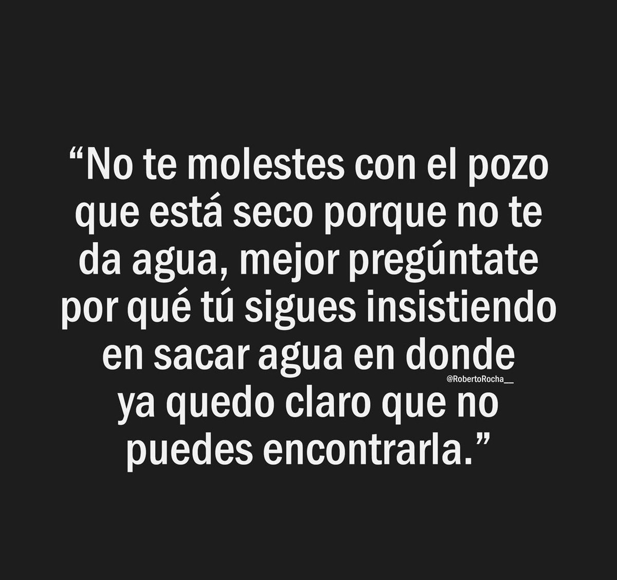 RobertoRocha__'s tweet photo. El pozo ya dio lo que podía dar...
#VeATerapia https://t.co/wDRhD5c1kV