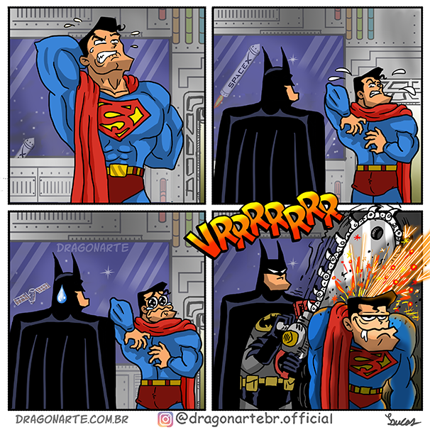 Lucas Nascimento on X: 👓AS AVENTURAS DE CLARK E BRUCE.🦇 👓THE ADVENTURES  OF CLARK AND BRUCE.🦇 👓LAS AVENTURAS DE CLARK Y BRUCE.🦇 #dragonarte  #strips #comics #hq #tirinhas #comics #quadrinhos #dragao #dragon #dccomics  #