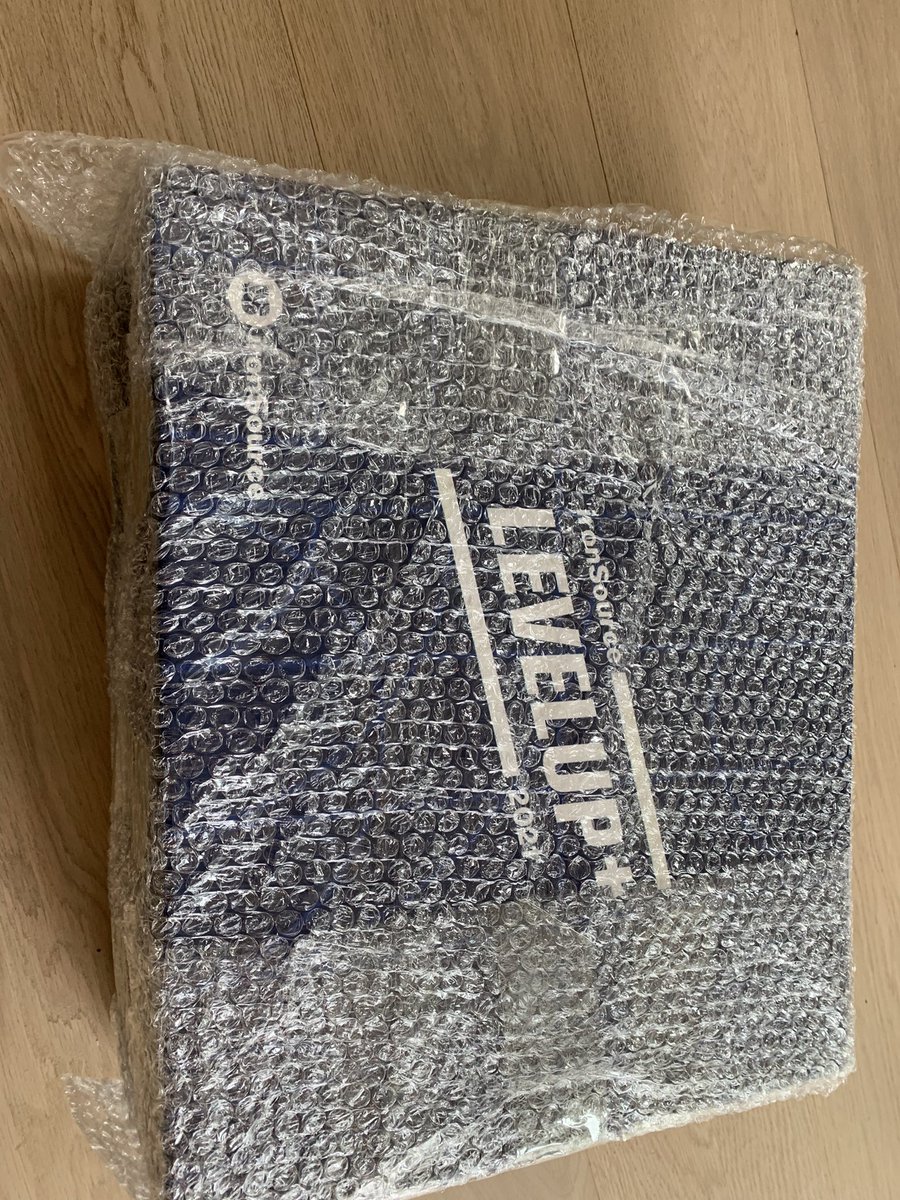joshnilson's tweet image. Picked up my package for #LevelUp2021 can’t wait!