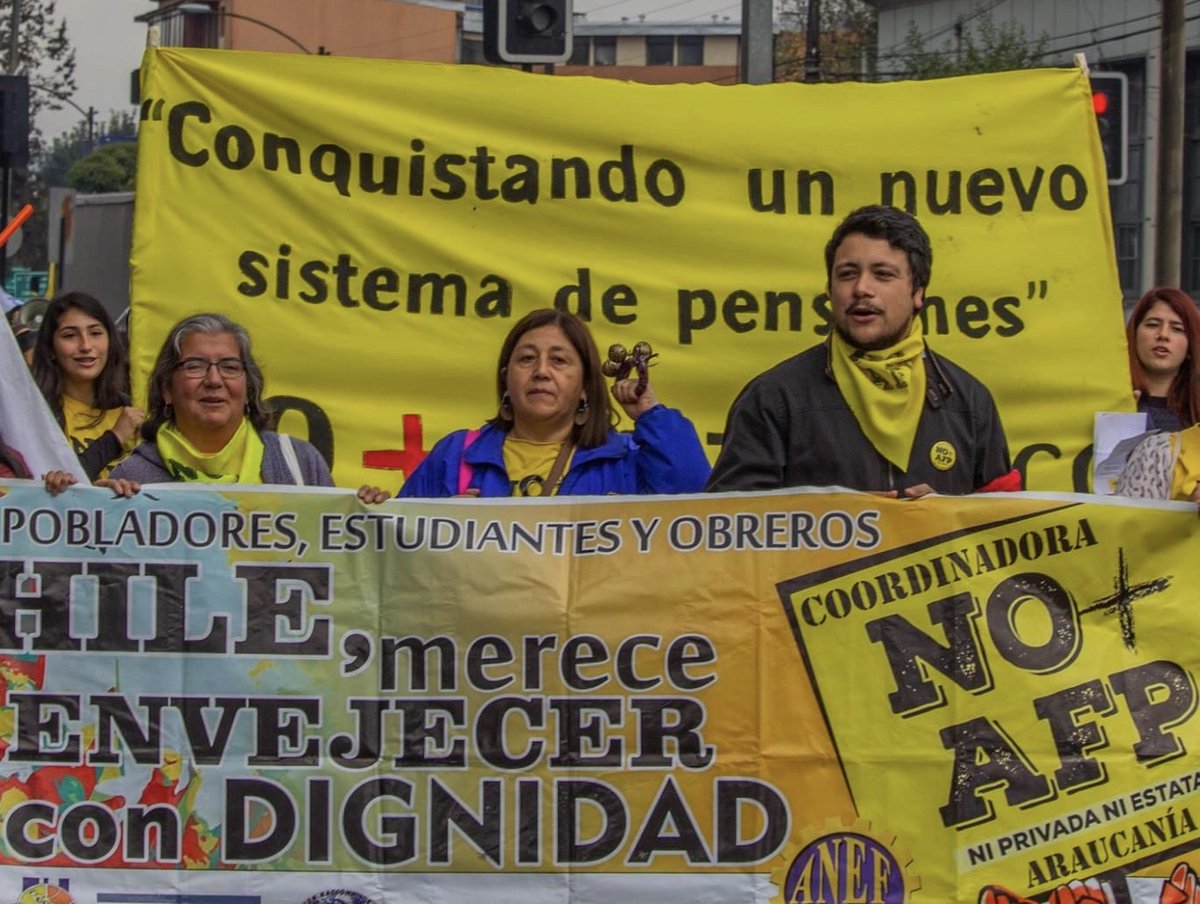 anefaraucania's tweet photo. Las AFP deben morir para contruir un sistema previsional donde la SOLIDARIDAD y la
JUSTICIA sea lo que prime.
#SeguridadSocialParaChile
#NOmasAFP https://t.co/p5gl7XyUJ1