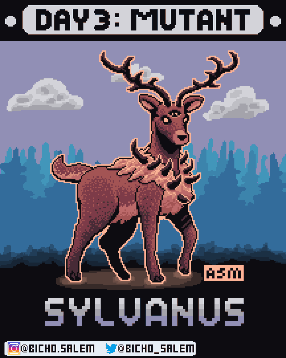 El Bicho Day 14 Mutant Years Of Exposure To Chemical Waste Turned A Normal Buck Into An Avatar Of Nature S Revenge Territorial And Bad Tempered He Tramples Any Human Creation