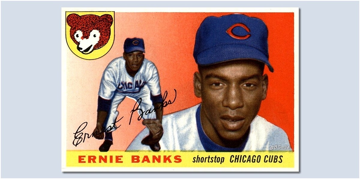 ernie banks rookie card