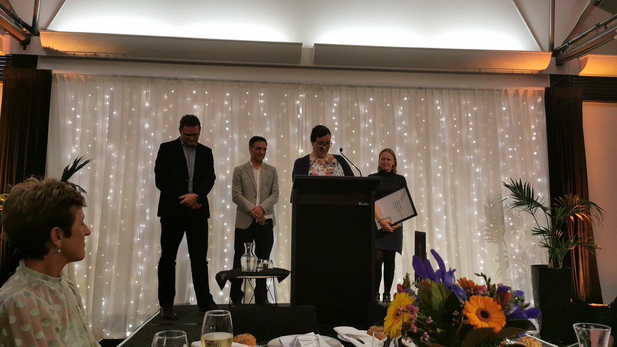 Te Oranga Pukahukahu Lung Cancer Screening programme team win Maori Health Professional Develop ment award too! #WaitemataHEA @WaitemataDHB