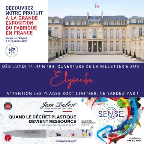 AuvergneMarque's tweet photo. Nos félicitations @JeanDubostknife ! Fiers de votre savoir-faire, l’excellence du territoire auvergnat à l’Elysée 👏 #jeandubost #elysée #madeinfrance #fabricationfrancaise #elysee #economiecirculaire #sustainability #puydedome #auvergne #thiers #viscomtat #epv #frenchfab https://t.co/r6WWDwHC4m