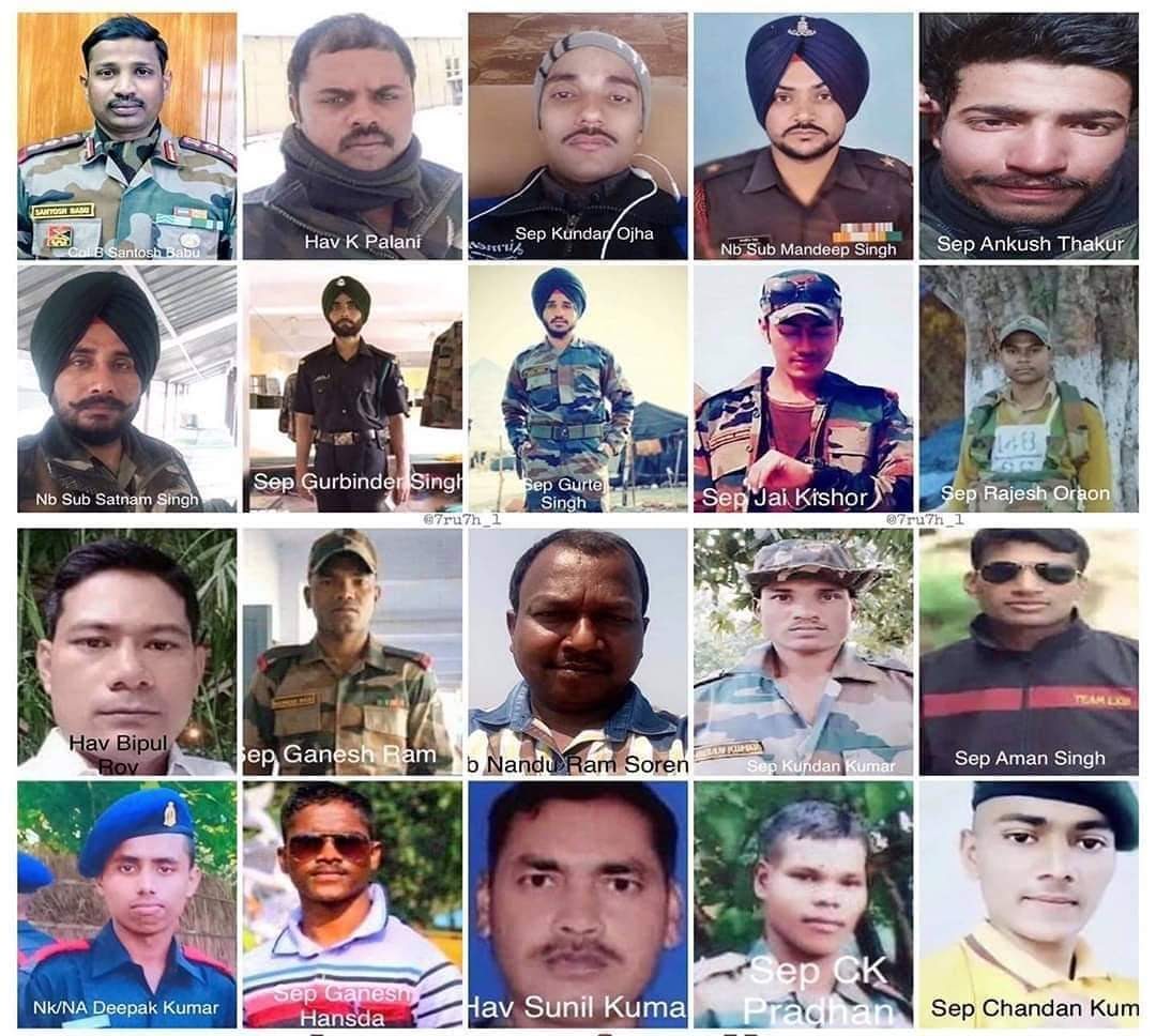VirendraSG1's tweet photo. है नमन उनको कि जो यशकाय को अमरत्व देकर
इस जगत के शौर्य की जीवित कहानी हो गये हैं
है नमन उनको कि जिनके सामने बौना हिमालय
जो धरा पर गिर पड़े पर आसमानी हो गये हैं।
@DrKumarVishwas 
#GalwanHeroes https://t.co/hduuVS0OYq