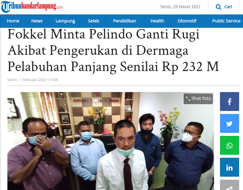 indonesiagamis's tweet photo. Pak Faisol Riza @masfaisolriza  Ketua Komisi VI @DPR RI dari PKB, knp anak buah bapak dari KOMISI VI saat berkunjung ke Pelindo II Lampung tidak menanyakan tuntutan ganti rugi petani kerapu lampung. Wakil rakyat kok begitu? Tolong tegur anak buah bapak dong! https://t.co/DXcdf9N8NJ