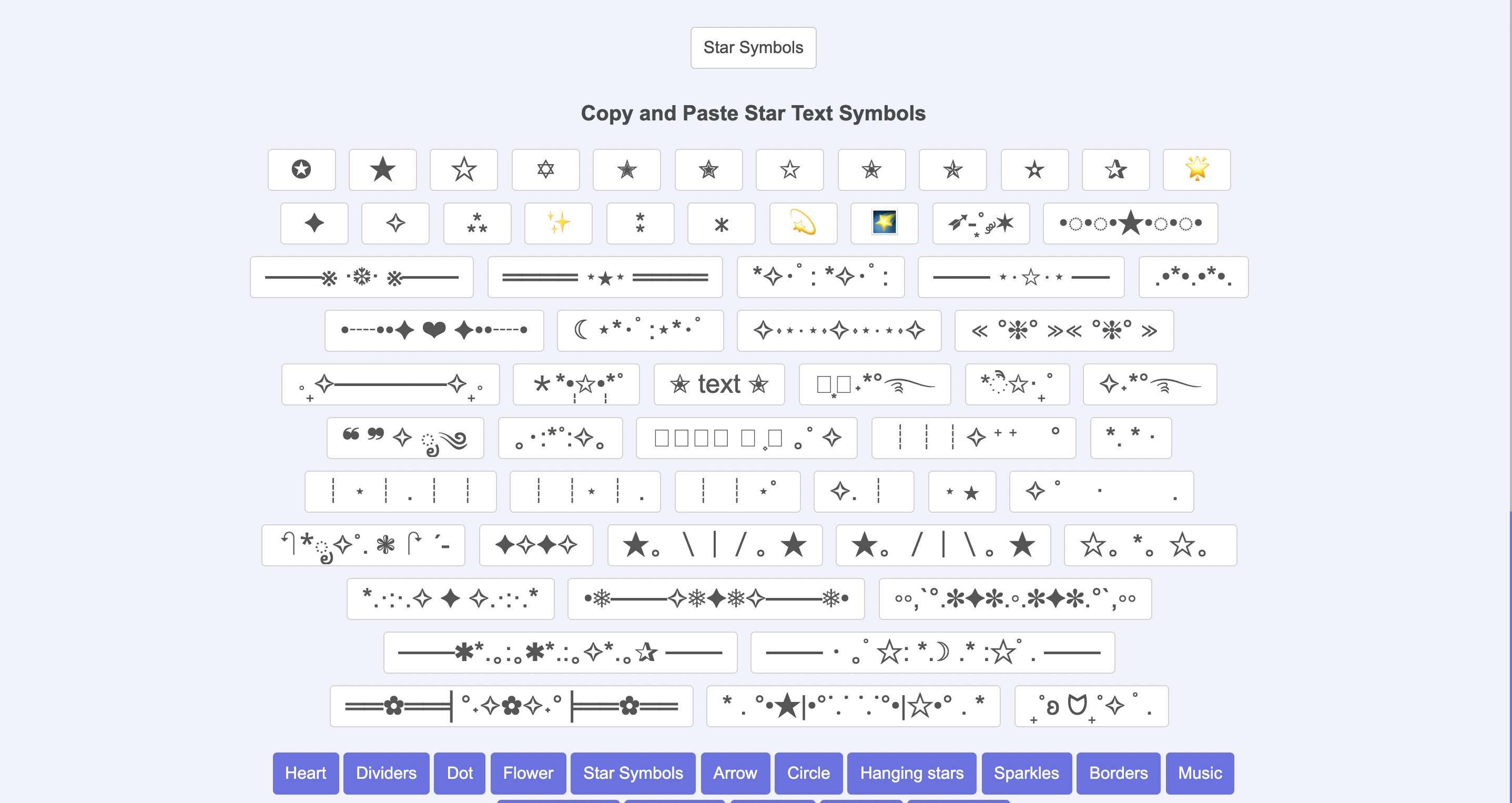 Aesthetic Symbols Cutesymbols Twitter