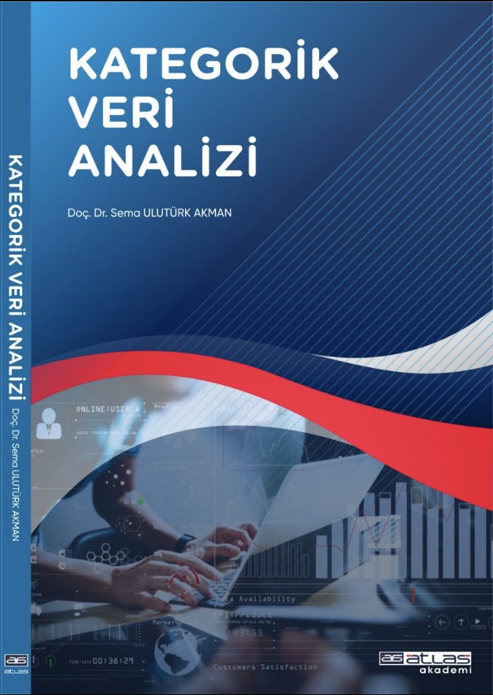 iusehir's tweet image. Merkezimiz Yönetim Kurulu Üyesi Sayın Doç.Dr.Sema Ulutürk Akman’ın “Kategorik Veri Analizi” başlıklı kitabı raflarda yerini aldı. Sağlık, iktisat, sosyoloji ve şehir araştırmaları alanında kategorik veri ile çalışanlara öneririz #kategorikverianalizi #categoricaldataanalysis