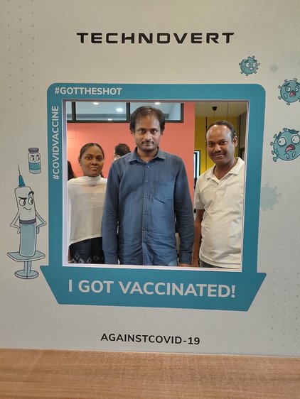 tezo_official's tweet photo. Ensuring the health & safety of our workforce, We conducted a vaccination drive for our employees and their beloved families, at our Hyderabad office.
We thank everyone who participated & extended their support in making this drive successful.
#VaccinationDrive #technovert https://t.co/i5bXAeTkih