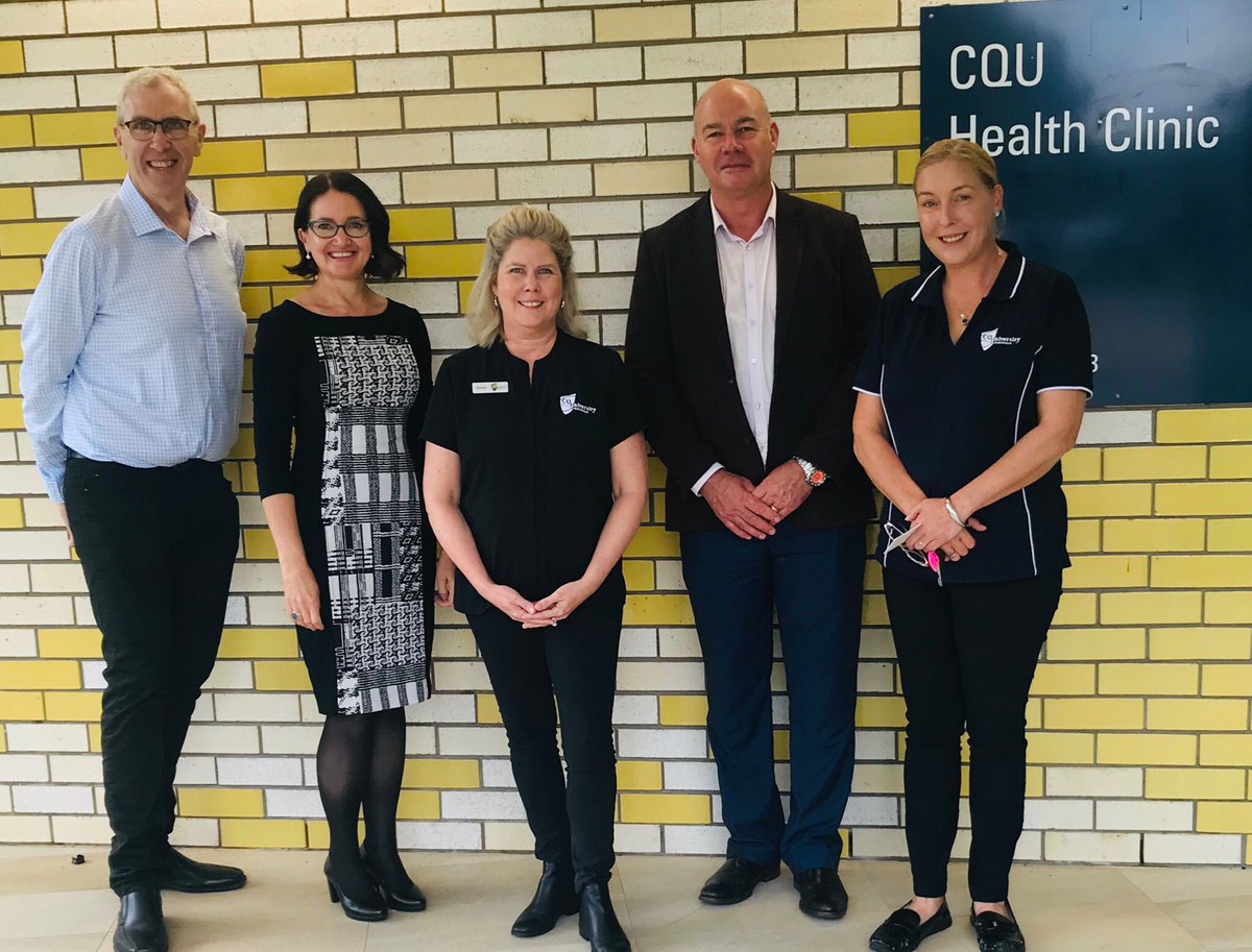 MichelleBellin9's tweet image. It was a pleasure to show Dominic Upton, Dean of Health &amp;amp; Human Sciences at Charles Darwin University our @CQUni Rockhampton Health Clinic. We’re proud to provide our local community such great care in oral health, physiotherapy, speech pathology, podiatry &amp;amp;occupational therapy.