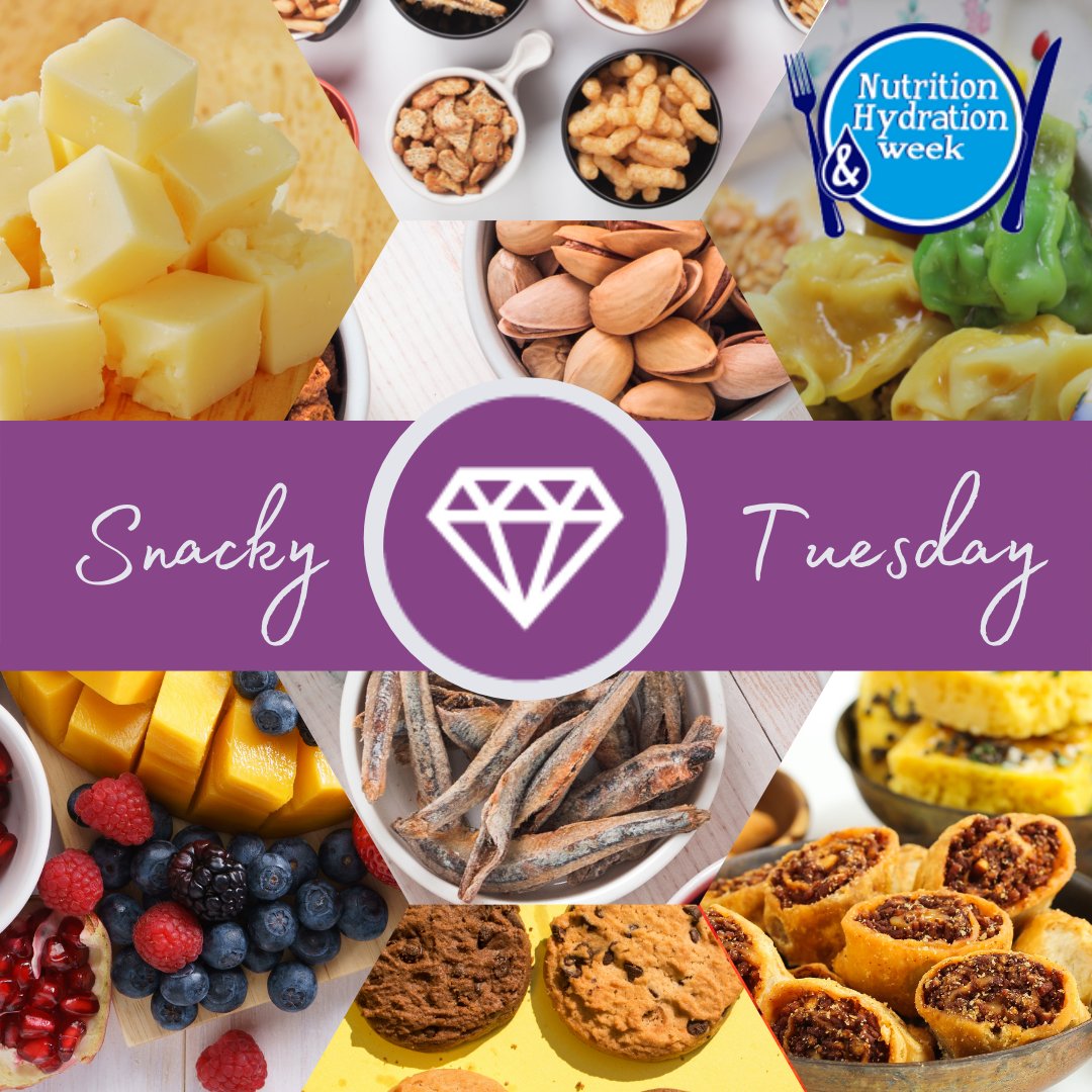 BDA_olderpeople's tweet photo. Finger food snacks are easy peasy! For some, who may struggle to sit for a meal, a wide range of snacks can cover all food needs. Slotting snacks between meals can help prevent weight loss in those at risk of malnutrition! #NHWeek21 @NHWeek @BDA_Dietitians https://t.co/8GS8VHddJJ