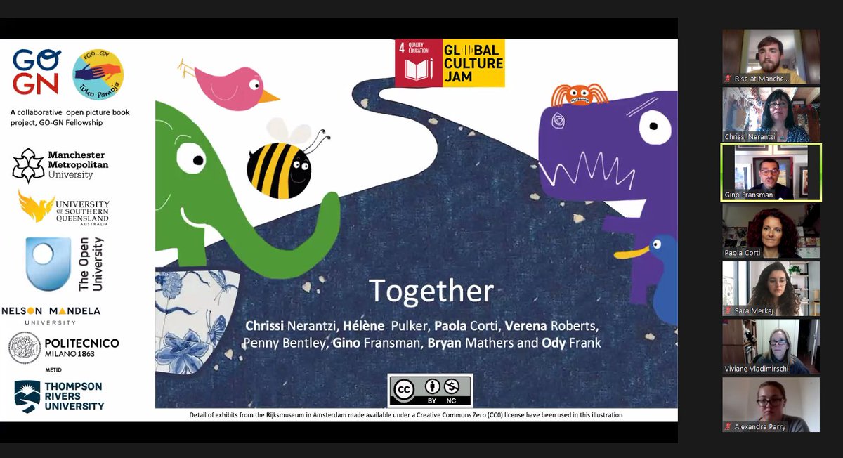 chrissinerantzi's tweet photo. Live now @paola5373 @ginofransman @vvladi introducing our #GOGNpb activity during the #GCJam21 #GCJsustainability https://t.co/VktBLJbPfd