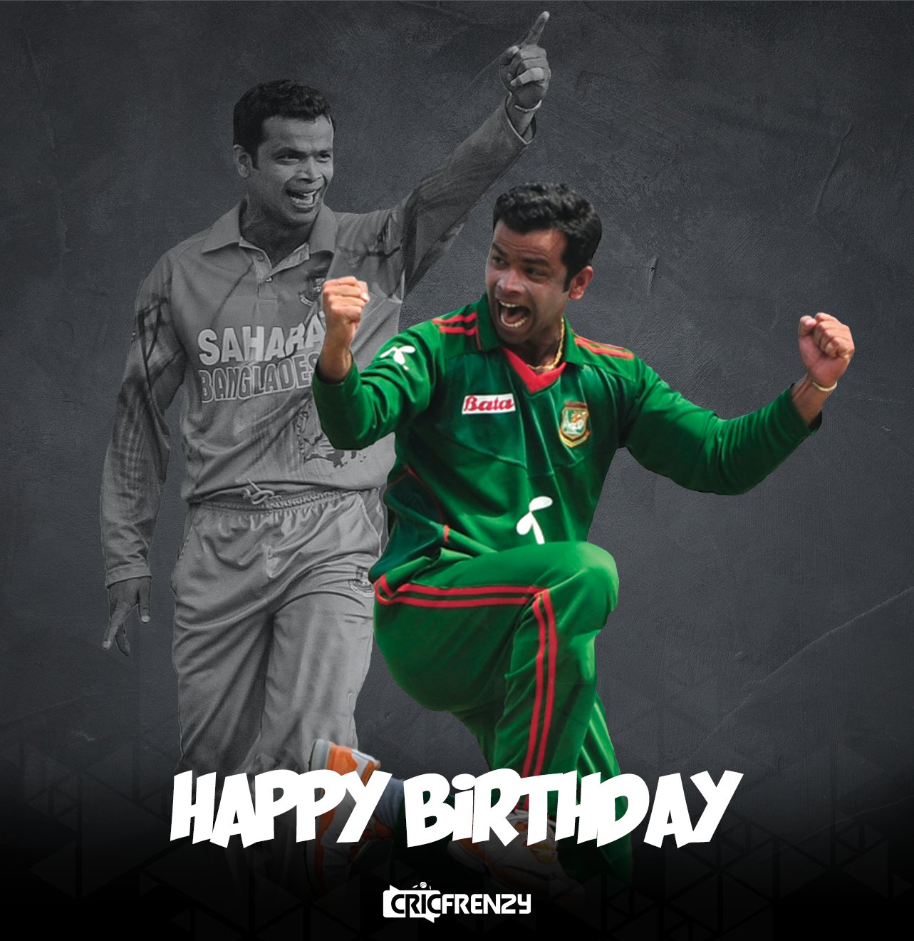 The first Bangladeshi to take 200 wickets in ODIs
Happy birthday Abdur Razzak    