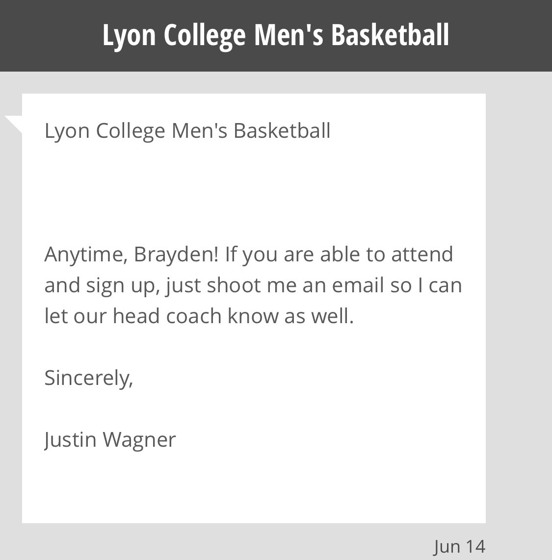 bTyReed12's tweet photo. No clue if I will play college sports, but feels good to get some camp invites for basketball along with my golf recruiting. https://t.co/CLFDNrP8vY
